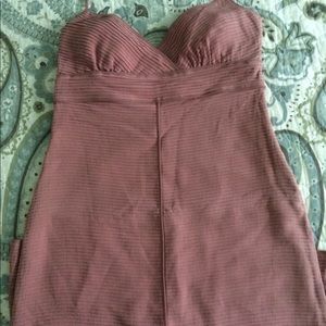 Max Studio silk halter dress